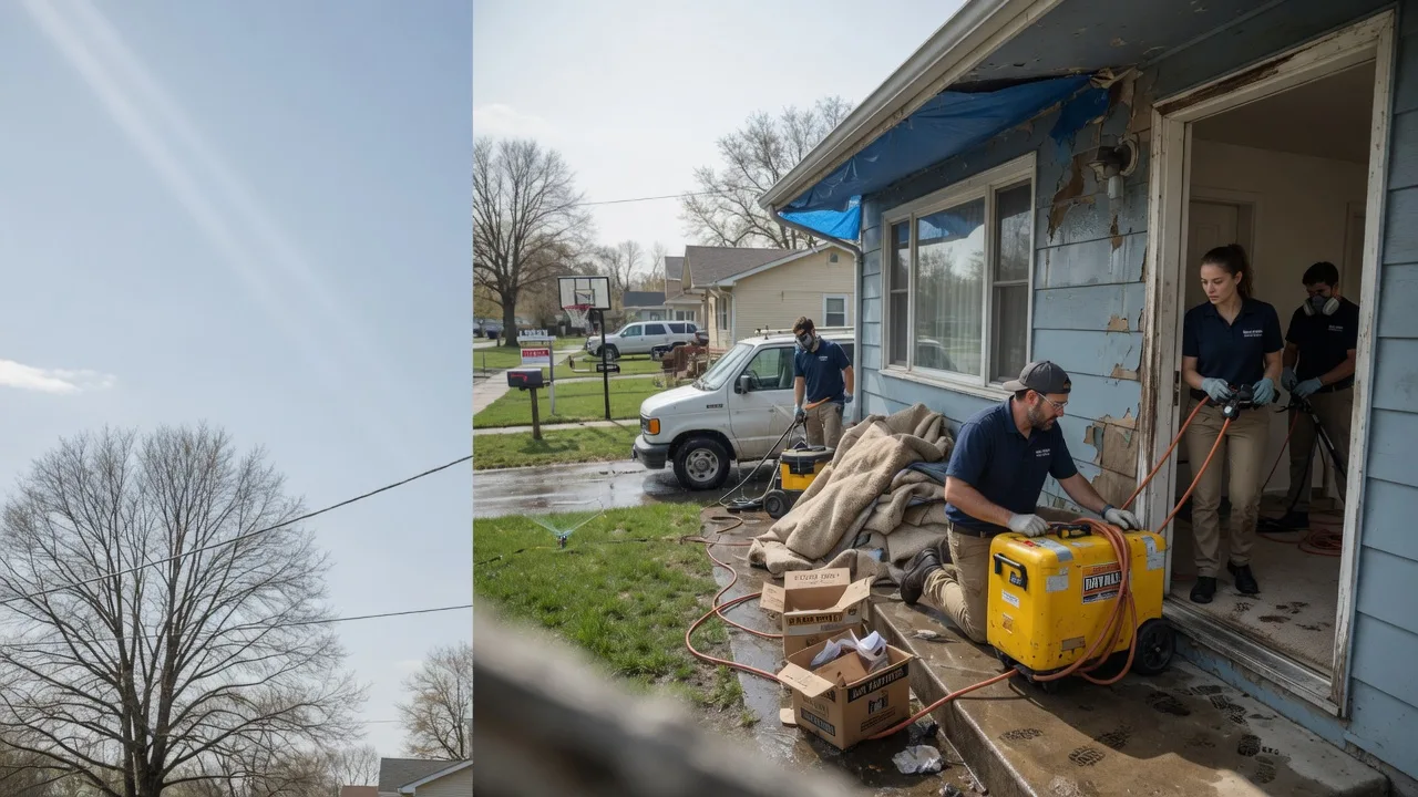 Basement Flood Cleanup in Apple Valley, MN near me